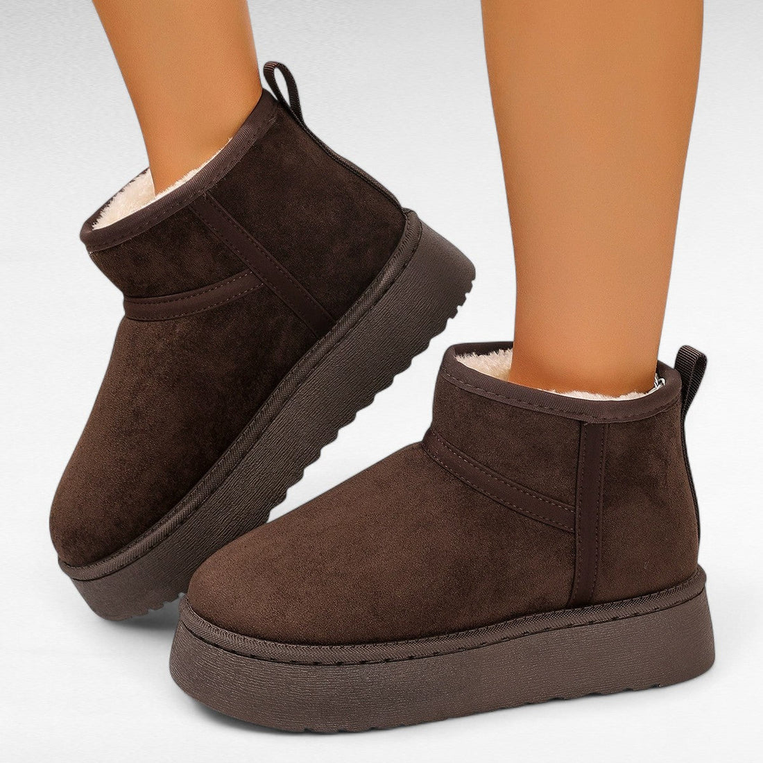 Sally - Botte Fourrée Chaude et Tendance pour Femme