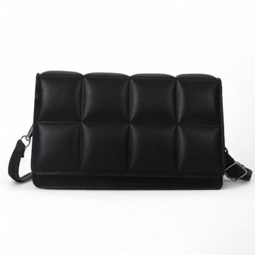 HEBI - Petit Sac à Main en Cuir Matelassé