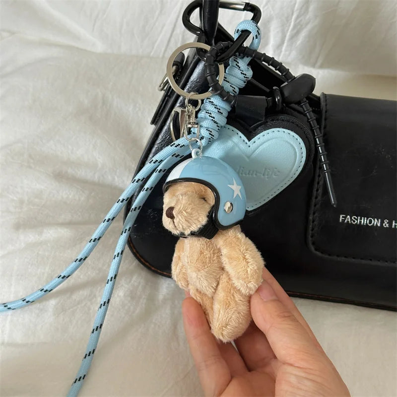 Porte-Clés en Ours en Peluche