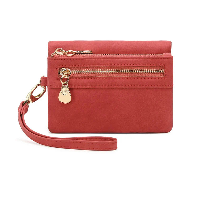 Porte Monnaie à Fermeture Éclair à Poignée