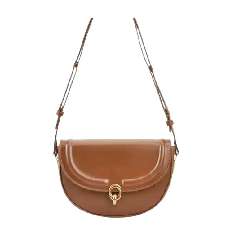 FLEUR - Petit Sac à Main Épaule en Cuir