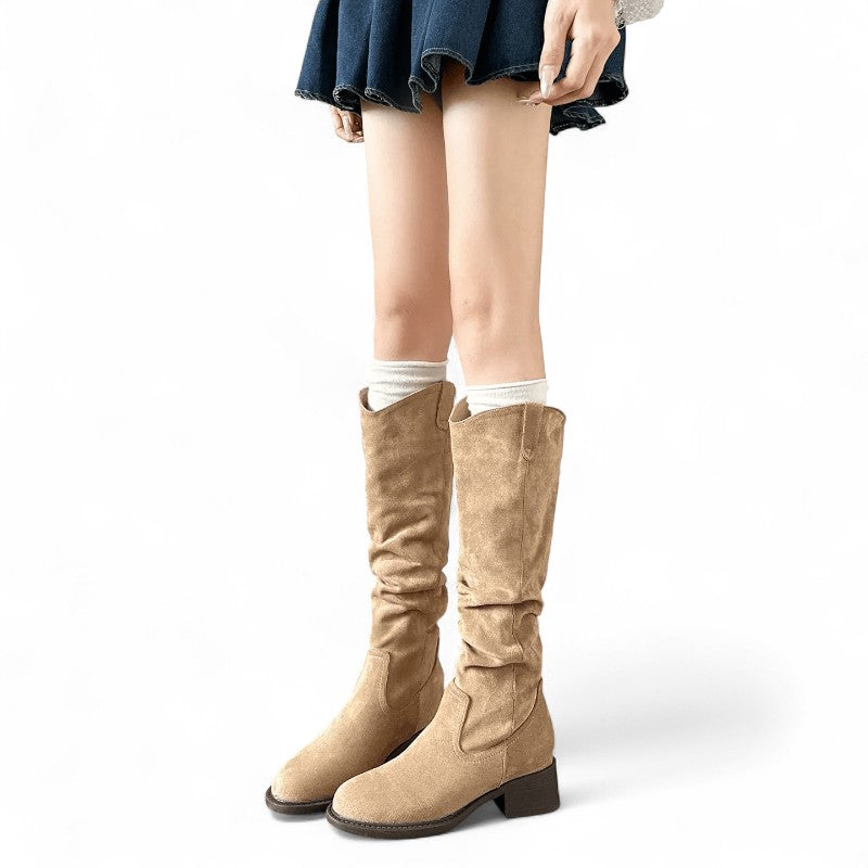 Lykke - Botte Mi-Haute pour Femme Élégante