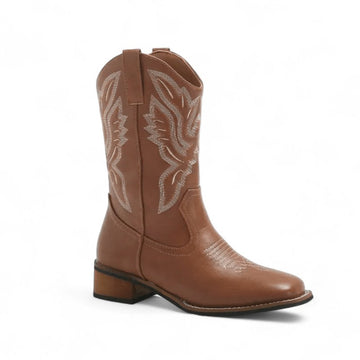 Taysha - Santiag Basse Mi-Molet Marron