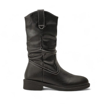 Silva - Santiag Basse à Semelle Épaisse en Cuir