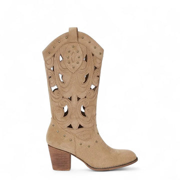 Dana - Santiag Mi Mollet Femme Design Chic