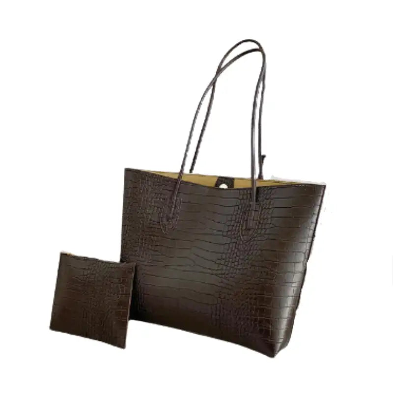 LARA - Sac à Main de Cours en Cuir Grainé