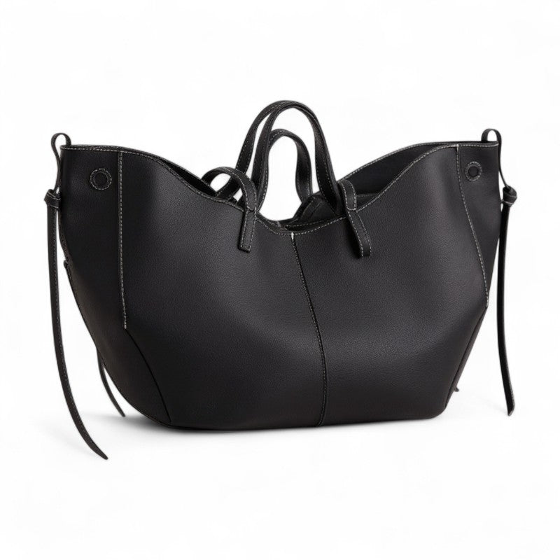 ÉLOISE - Grand Sac à main Cabas Cuir Grainé